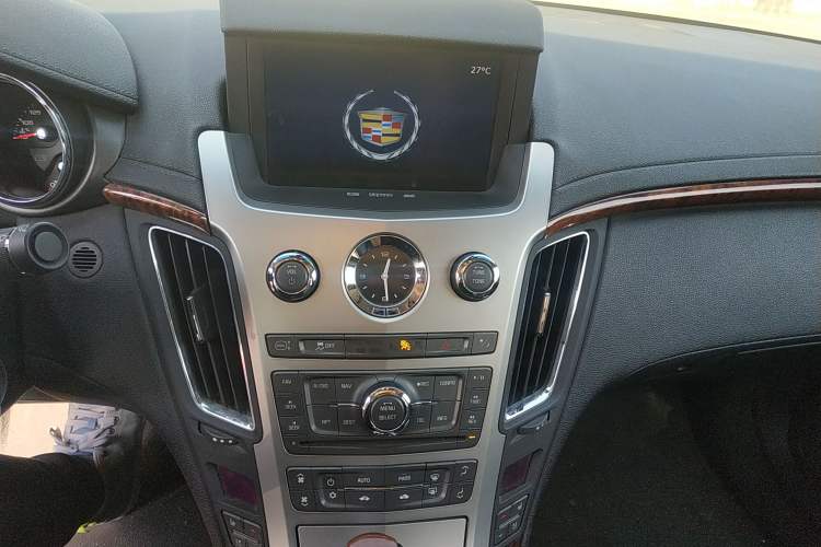 Used Cadillac CTS 2012 3.0L Luxury Sport Edition Audio And AC Panel