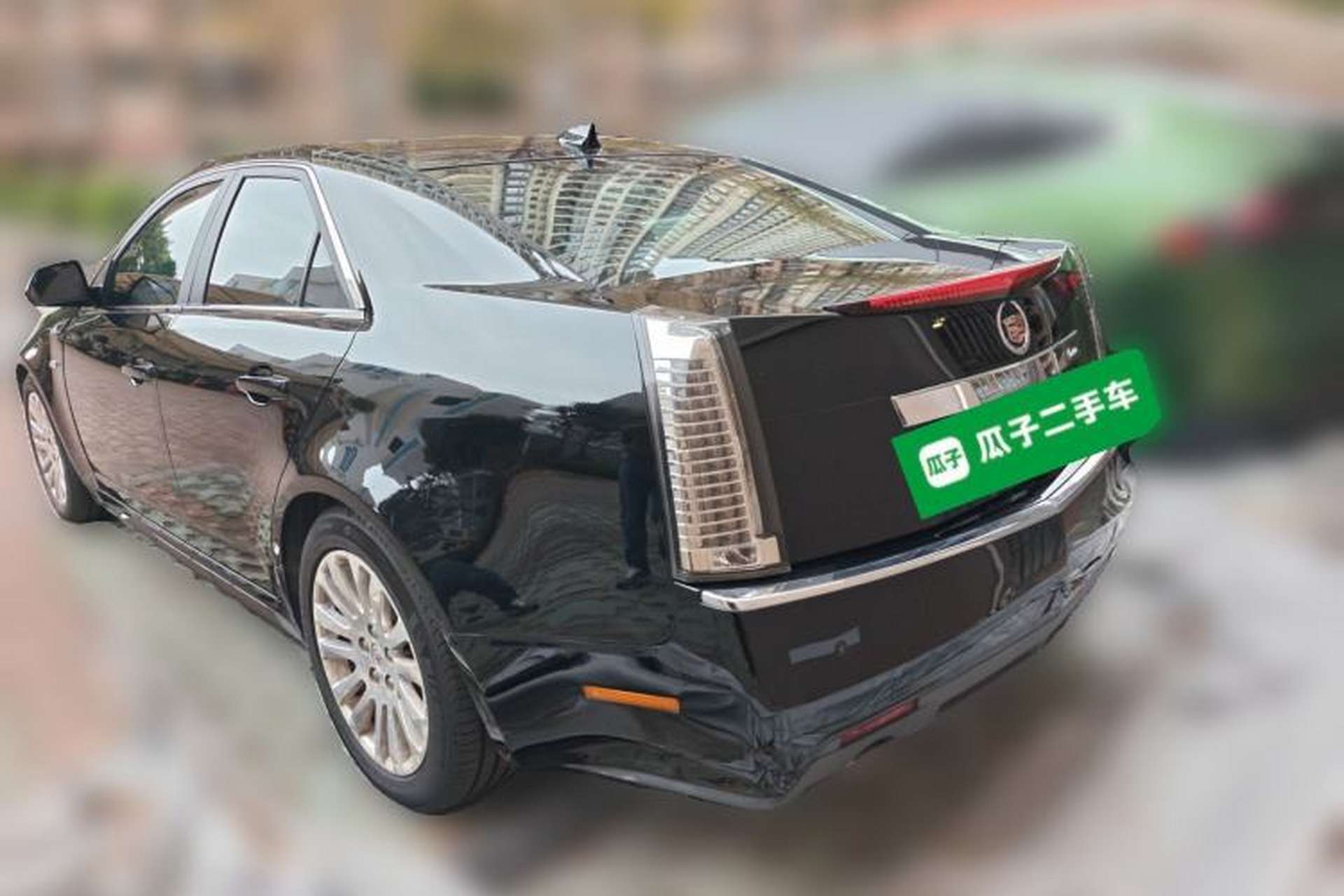 Used Cadillac CTS 2012 3.0L Luxury Sport Edition Rear Left 45 Deg