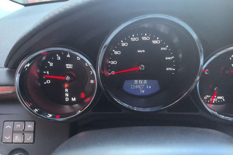 Used Cadillac CTS 2012 3.0L Luxury Sport Edition Odometer Close Up