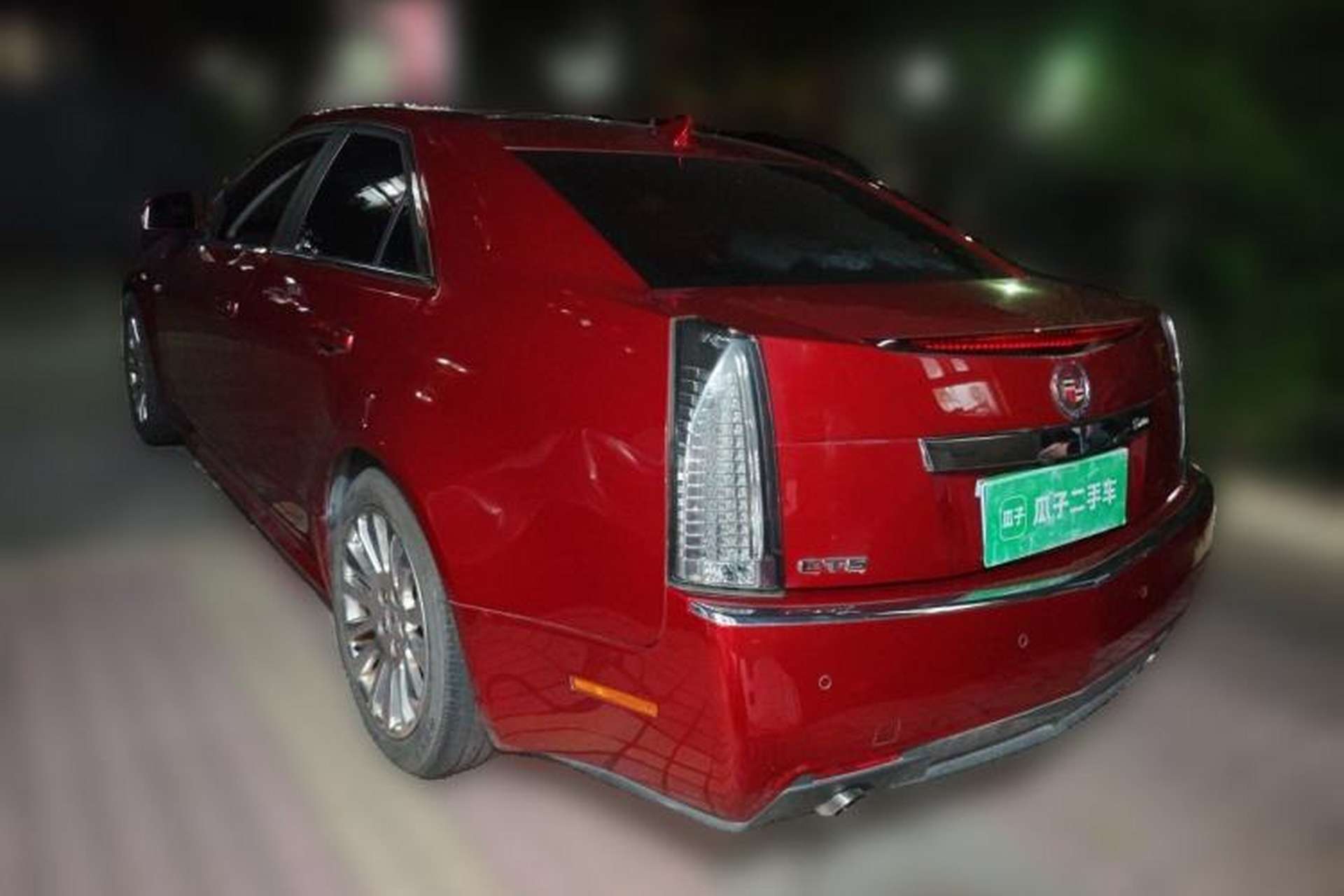 Used Cadillac CTS 2012 3.0L Luxury Sport Edition Rear Left 45 Deg