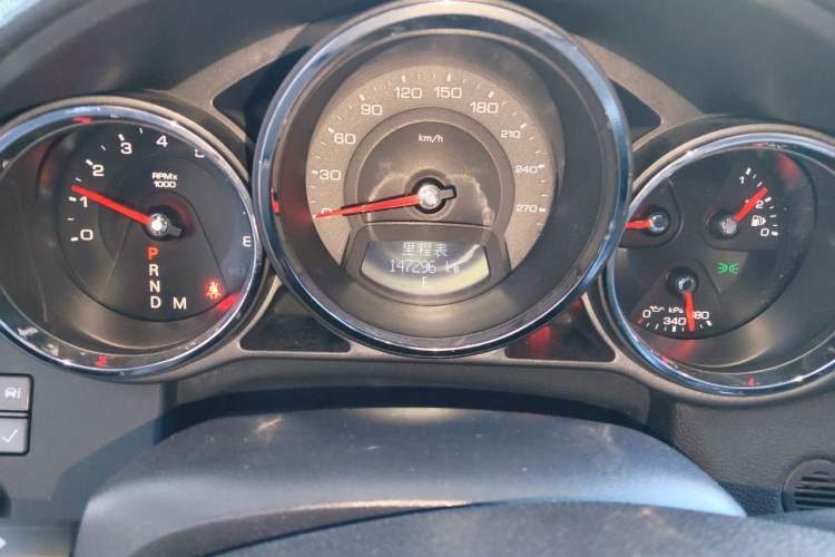 Used Cadillac CTS 2012 3.0L Luxury Sport Edition Odometer Close Up