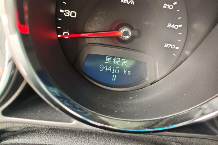 Used Cadillac CTS 2012 3.0L Elite Sport Edition Odometer Close Up