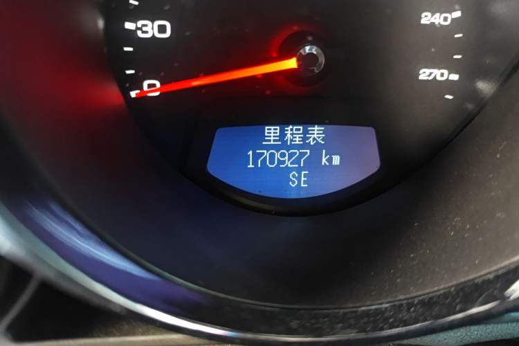 Used Cadillac CTS 2012 3.0L Elite Sport Edition Odometer Close Up