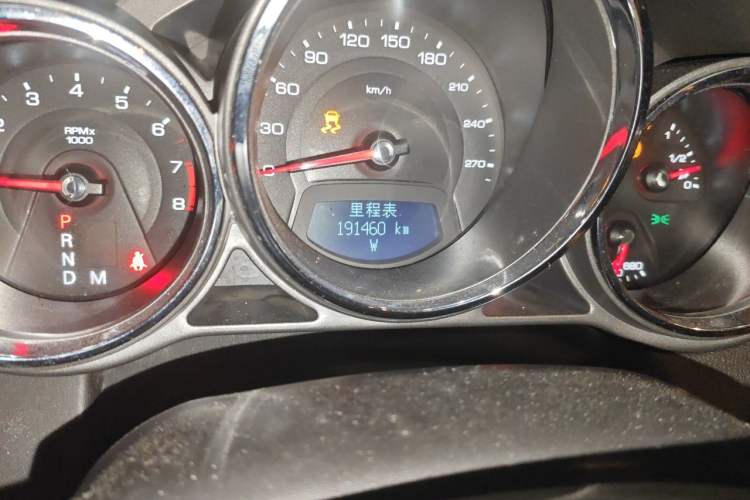 Used Cadillac CTS 2012 3.6L COUPE Odometer Close Up