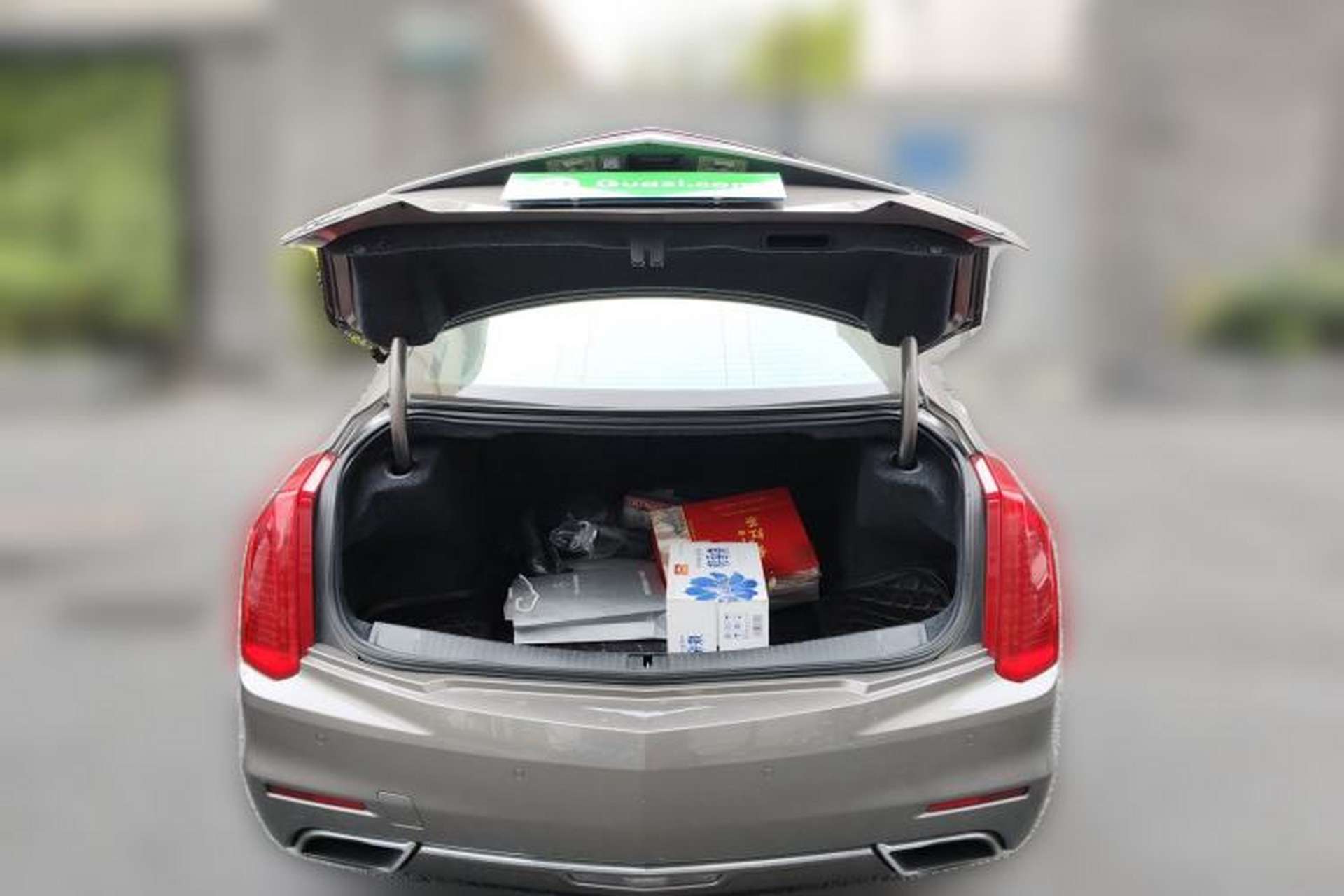 Used Cadillac CTS 2014 28T Luxury Model Trunk