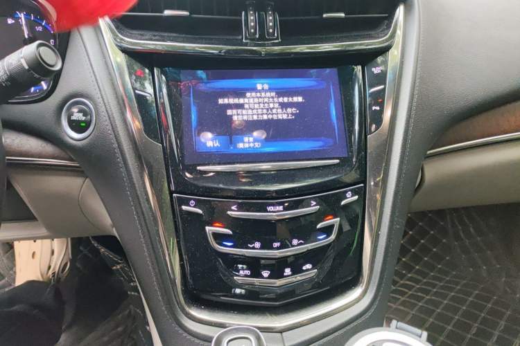 Used Cadillac CTS 2014 28T Elite Edition Audio And AC Panel