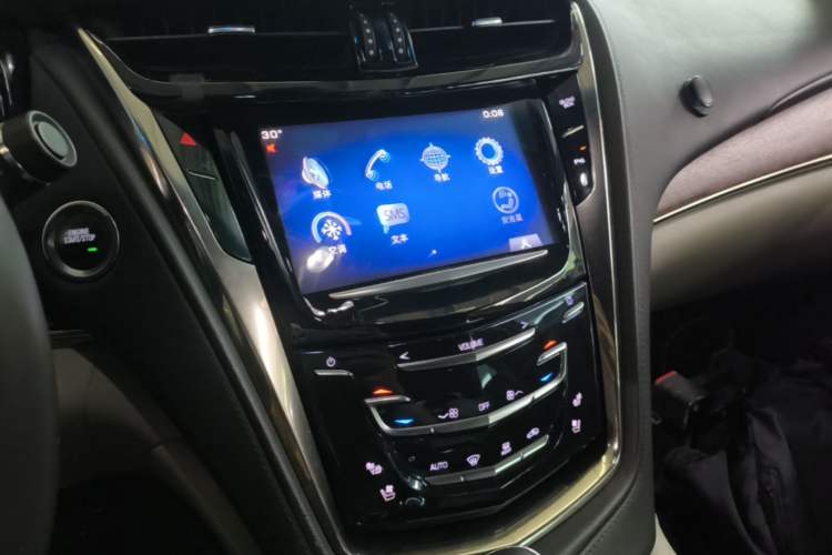 Used Cadillac CTS 2014 28T Elite Edition Audio And AC Panel