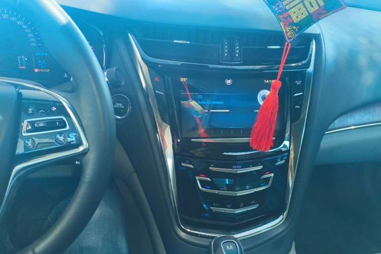 Used Cadillac CTS 2014 28T Elite Edition Audio And AC Panel