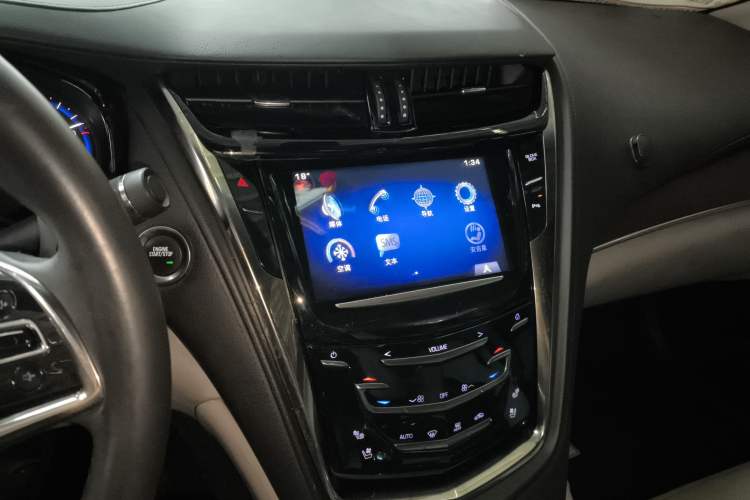 Used Cadillac CTS 2014 28T Elite Edition Audio And AC Panel