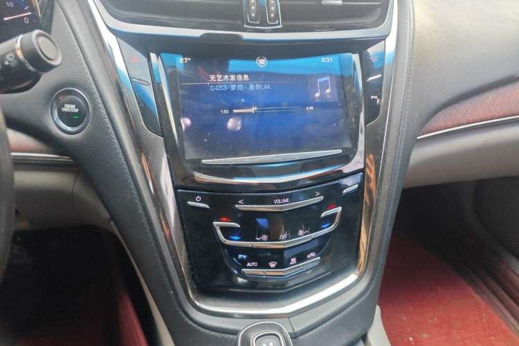 Used Cadillac CTS 2014 28T Elite Edition Audio And AC Panel