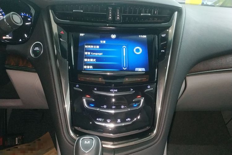 Used Cadillac CTS 2014 28T Elite Edition Audio And AC Panel