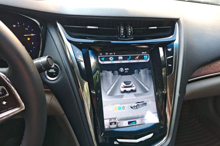 Used Cadillac CTS 2014 28T Elite Edition Audio And AC Panel