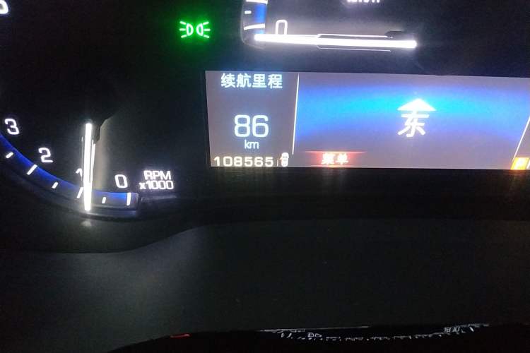 Used Cadillac CTS 2014 28T Elite Edition Odometer Close Up