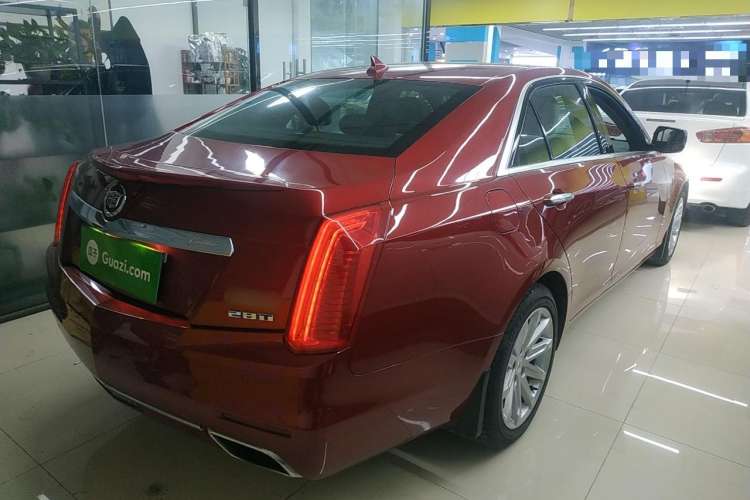 Used Cadillac CTS 2014 28T Elite Edition Rear Right 45 Deg