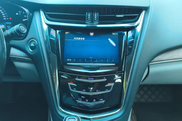 Used Cadillac CTS 2014 28T Elite Edition Audio And AC Panel