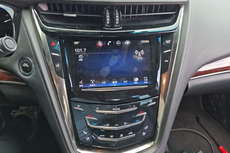 Used Cadillac CTS 2014 28T Luxury Model Audio And AC Panel