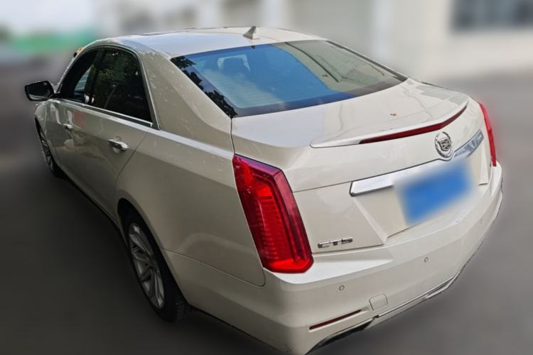 Used Cadillac CTS 2014 28T Luxury Model Rear Left 45 Deg