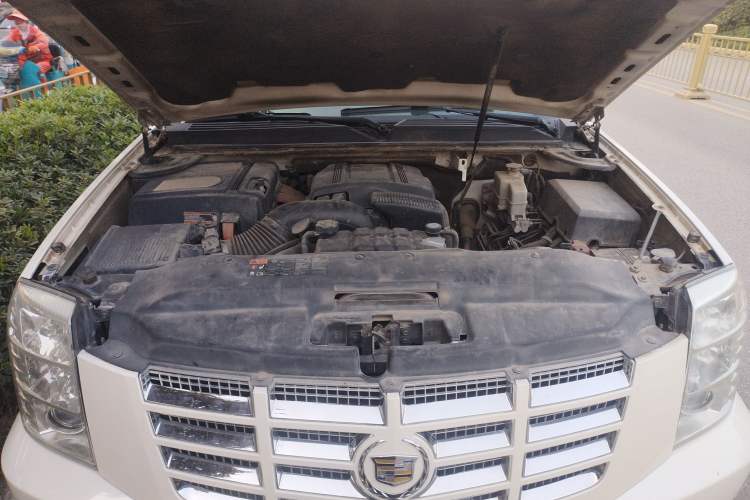 Used Cadillac Escalade 2010 6.0 Hybrid Engine Bay