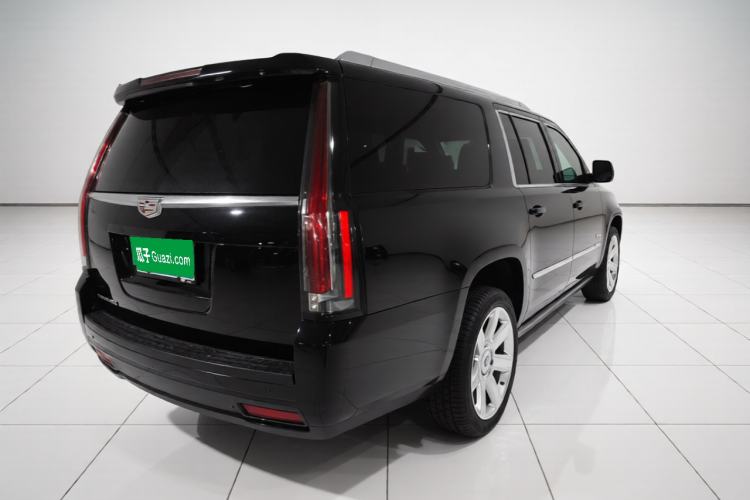 Used Cadillac Escalade 2013 ESV 6.2 Platinum Edition Extended Model Rear Right 45 Deg