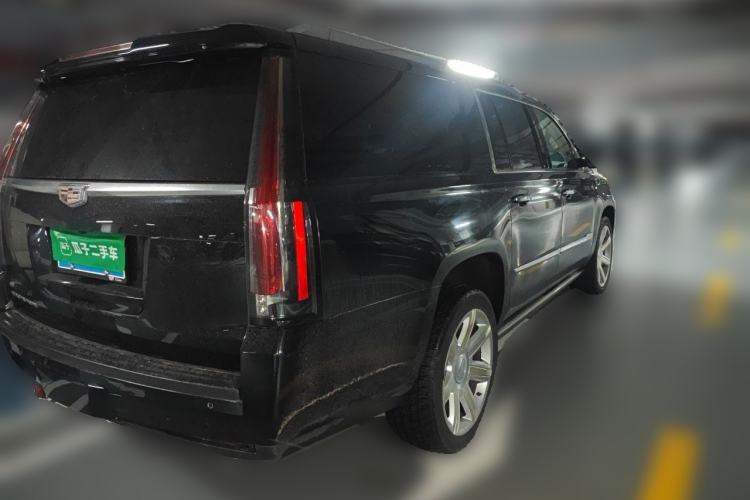 Used Cadillac Escalade 2013 ESV 6.2 Platinum Edition Extended Model Rear Right 45 Deg
