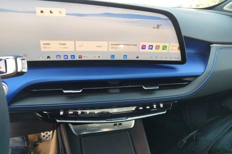 Used Cadillac GT4 2023 25T Prestige Version Audio And AC Panel