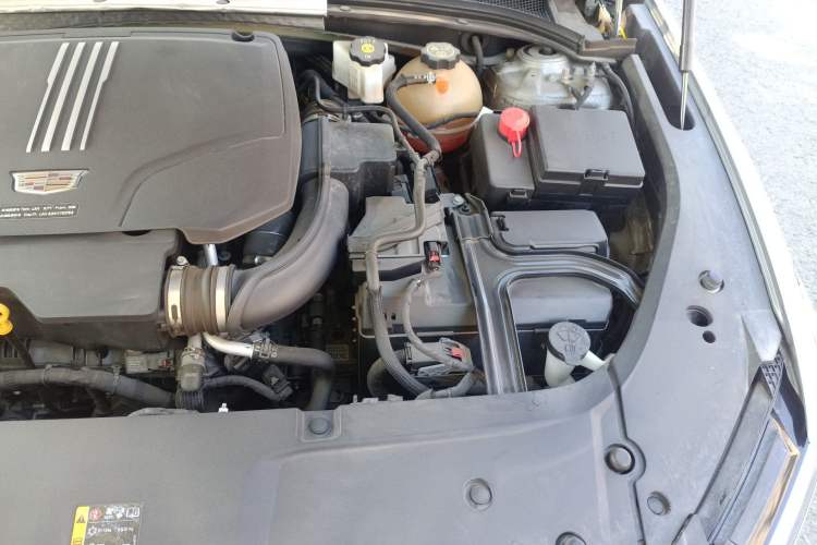 Used Cadillac GT4 2023 25T Luxury Model Engine Bay Left