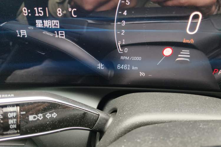 Used Cadillac GT4 2023 25T Fashion Edition Odometer Close Up