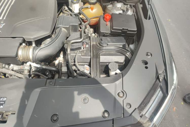 Used Cadillac GT4 2023 25T Luxury Model Engine Bay Left