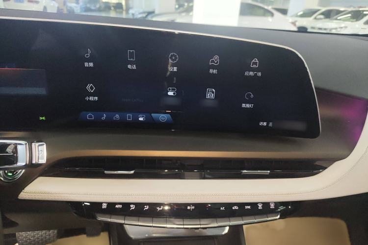 Used Cadillac GT4 2023 25T Prestige Version Audio And AC Panel
