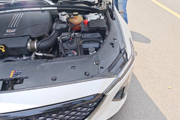 Used Cadillac GT4 2023 25T Luxury Model Engine Bay Left