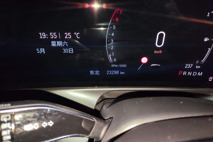 Used Cadillac GT4 2023 25T Fashion Edition Odometer Close Up