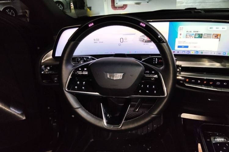Used Cadillac LYRIQ 2022 Four-Wheel-Drive High-Performance Deluxe Edition Steering Wheel