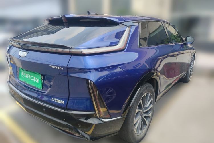 Used Cadillac LYRIQ 2022 Four-Wheel-Drive High-Performance Deluxe Edition Rear Right 45 Deg