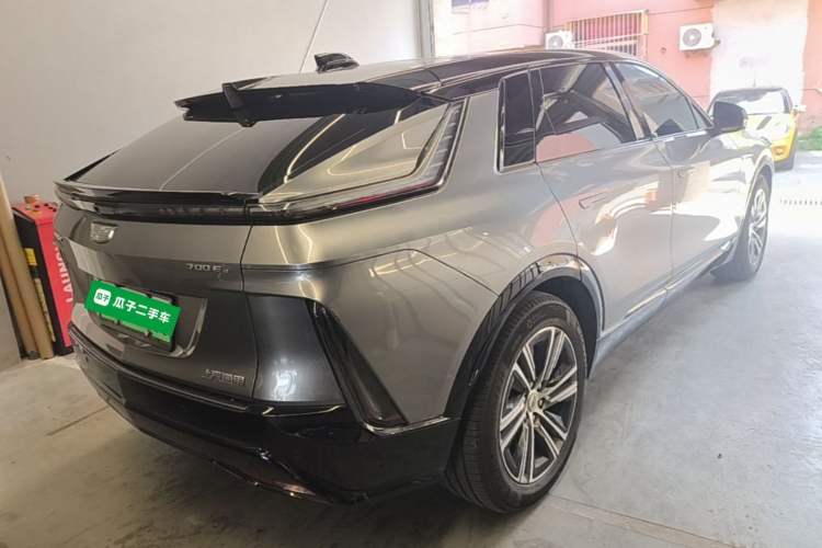 Used Cadillac LYRIQ 2022 Four-Wheel-Drive High-Performance Deluxe Edition Rear Right 45 Deg