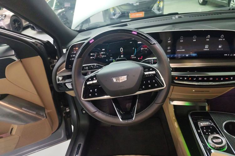 Used Cadillac LYRIQ 2022 Four-Wheel-Drive High-Performance Deluxe Edition Steering Wheel