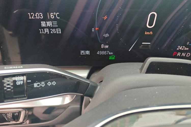Used Cadillac LYRIQ 2022 Rear-Drive Long-Range Luxury Edition Odometer Close Up