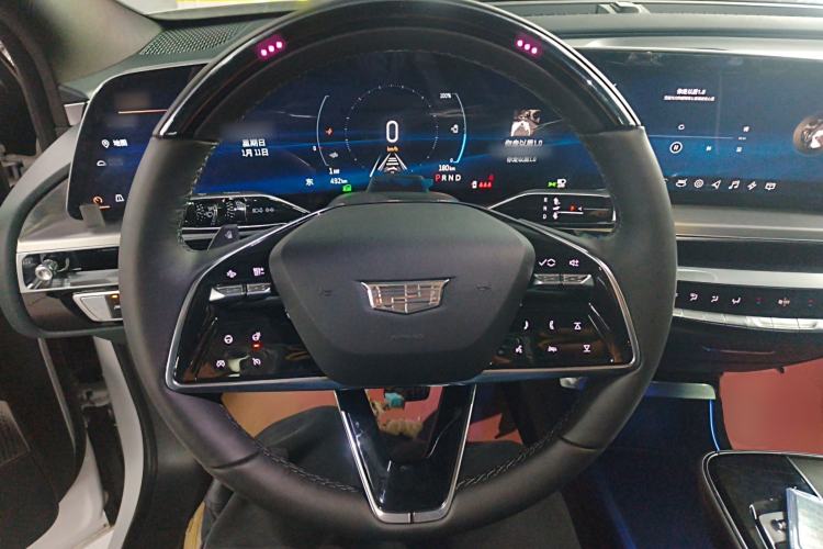Used Cadillac LYRIQ 2022 Four-Wheel-Drive High-Performance Deluxe Edition Steering Wheel