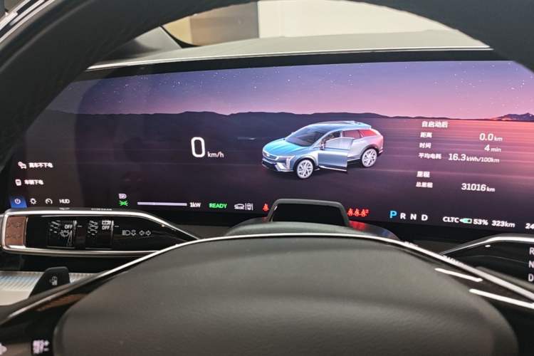 Used Cadillac OPTIQ 2024 Four-Wheel Drive Long-Range Version Instrument Cluster
