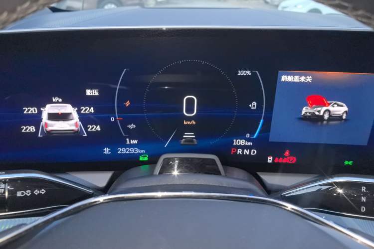 Used Cadillac OPTIQ 2024 Four-Wheel Drive Long-Range Version Instrument Cluster