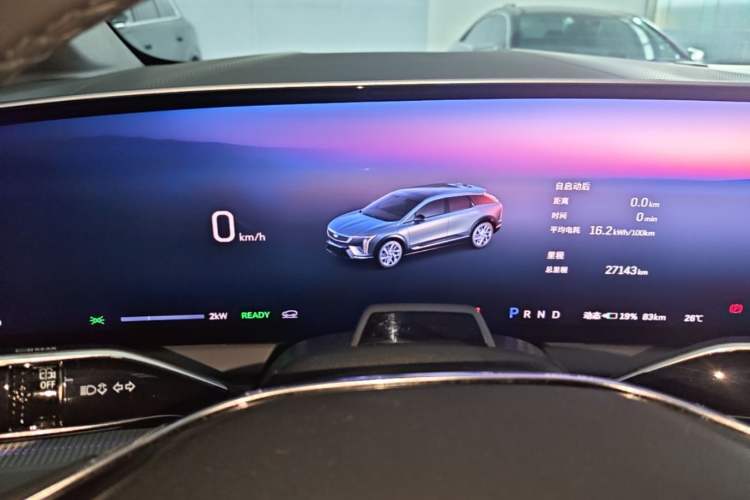 Used Cadillac OPTIQ 2024 Four-Wheel Drive Long-Range Version Instrument Cluster