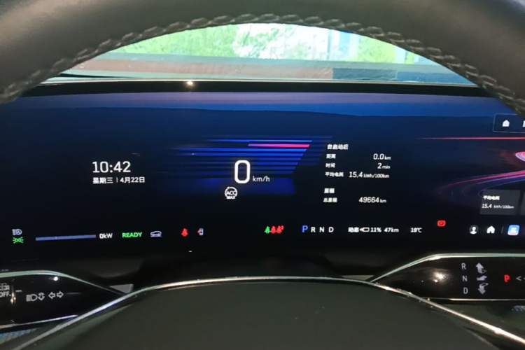 Used Cadillac OPTIQ 2024 Standard Range Version Instrument Cluster