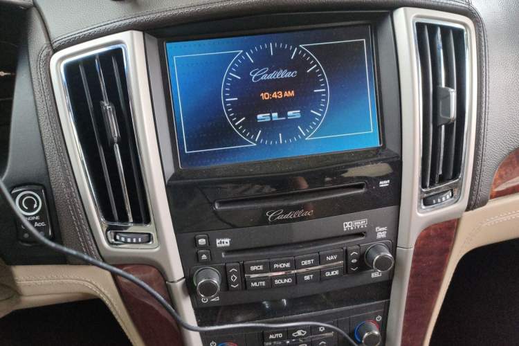 Used Cadillac SLS Seville 2010 3.0L Elite Edition Audio And AC Panel