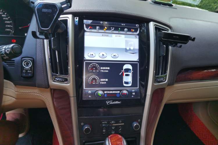 Used Cadillac SLS Seville 2011 2.0T Elite Edition Audio And AC Panel