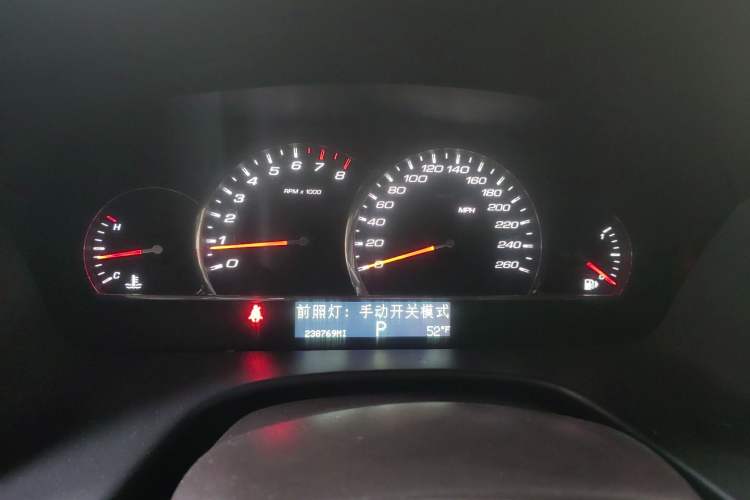 Used Cadillac SLS Seville 2011 2.0T Luxury Edition Instrument Cluster