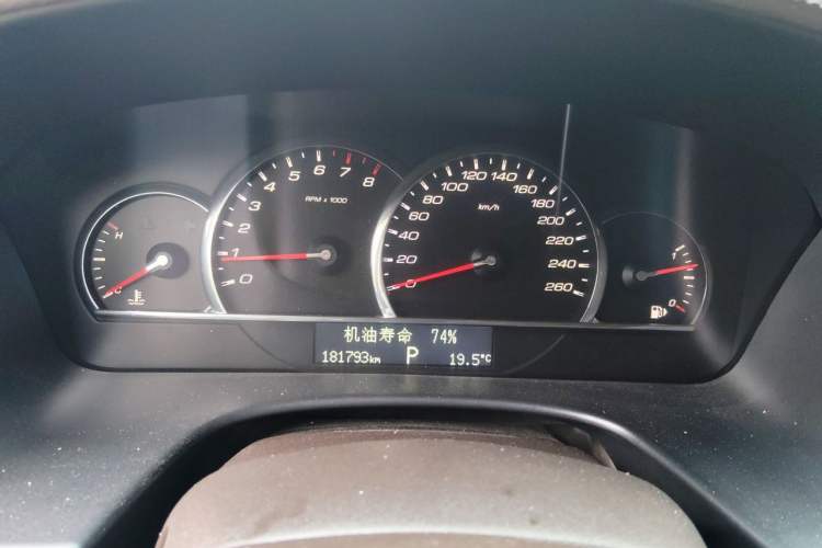 Used Cadillac SLS Seville 2011 2.0T Elite Edition Instrument Cluster