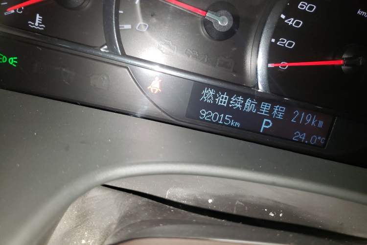 Used Cadillac SLS Seville 2011 2.0T Elite Edition Odometer Close Up
