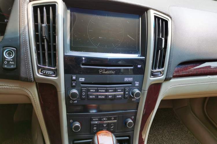 Used Cadillac SLS Seville 2011 2.0T Elite Edition Audio And AC Panel