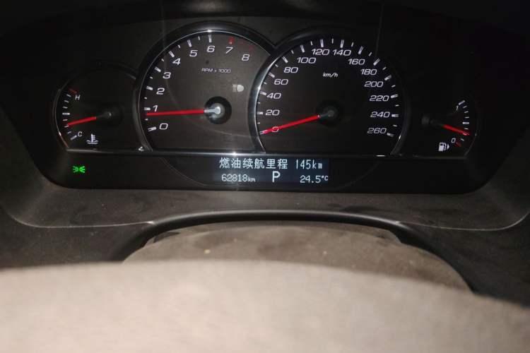 Used Cadillac SLS Seville 2011 2.0T Elite Edition Odometer Close Up