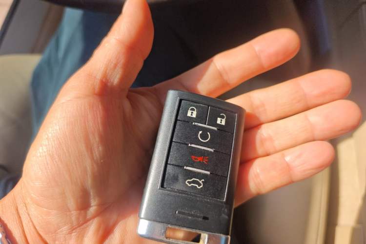 Used Cadillac SLS Seville 2011 2.0T Elite Edition Vehicle Key
