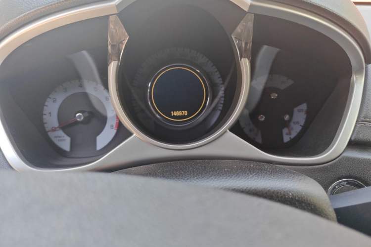 Used Cadillac SRX 2010 3.0L Flagship Edition Odometer Close Up